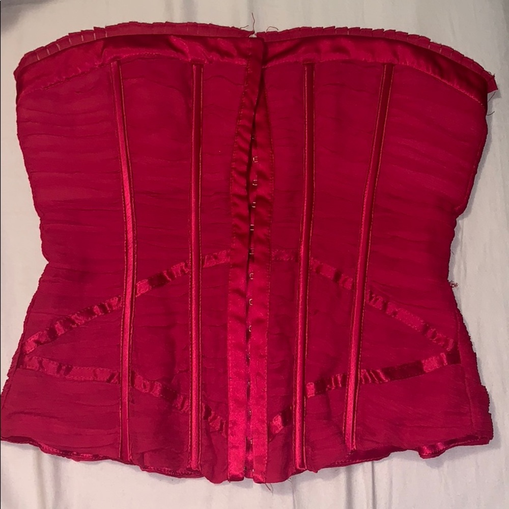 Hot Pink Corset